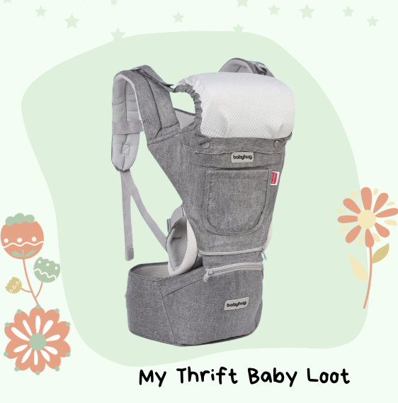 unused babyhug baby carrier from a home